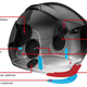 Illustration for article titled The Sena Noise Control Helmet Is The First Helmet With Noise Canceling Technology